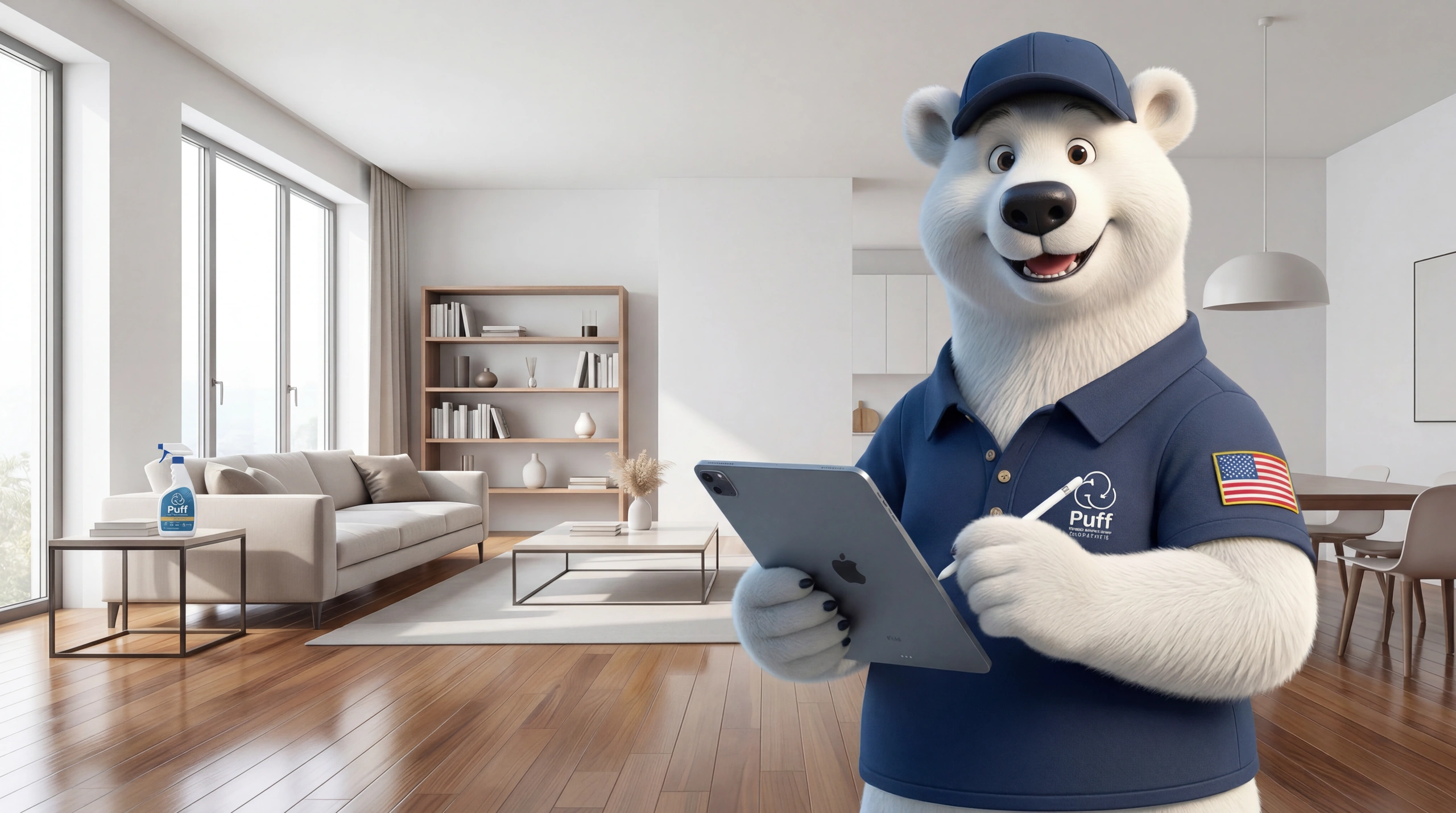 Puff Cleaning professional service