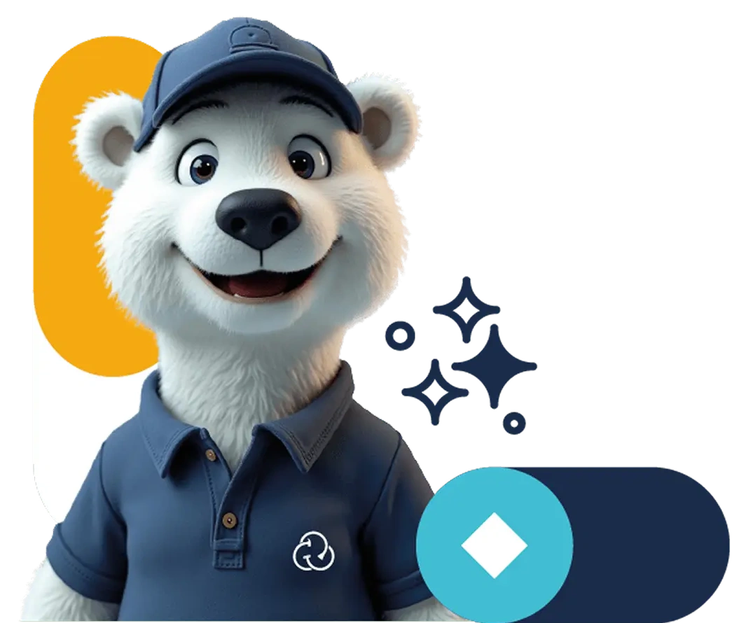 Puff Cleaning mascot